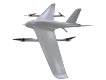 15-килограммовый электрический дрон с вертикальным подъемом и неподвижным крылом (СВВП)