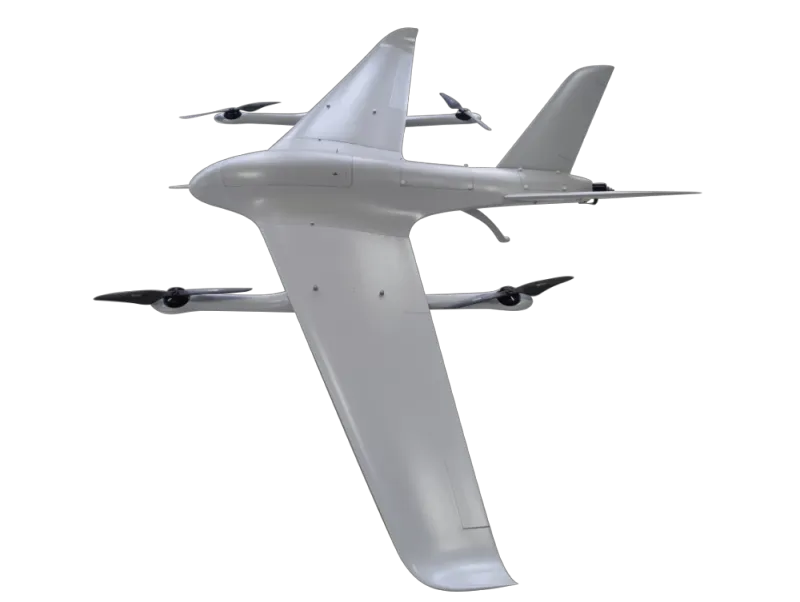 Drone de asa fixa (VTOL) de elevação vertical elétrica de 15kg