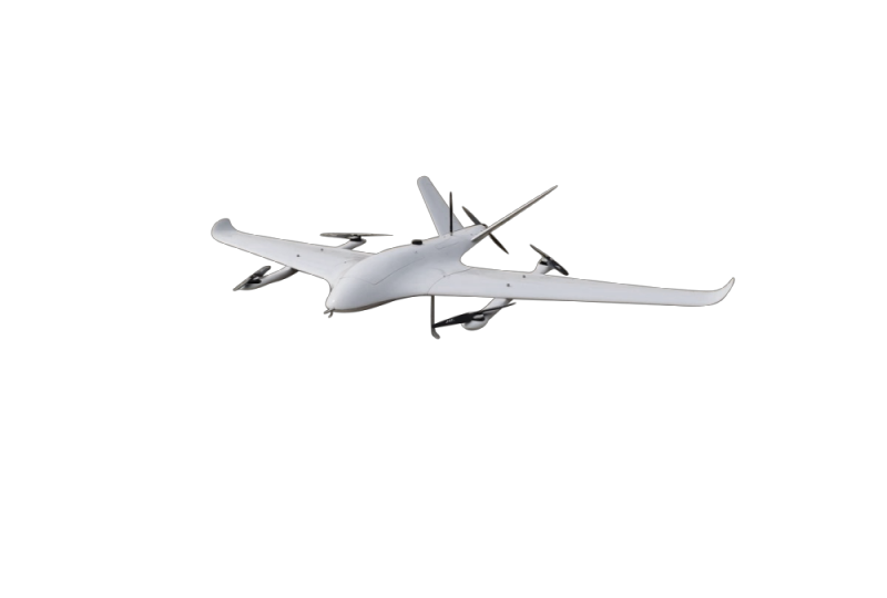 15 kg elektrische Vertikallift-Starrflügeldrohne (VTOL).