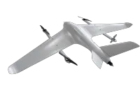 Drone de asa fixa (VTOL) de elevação vertical elétrica de 15kg