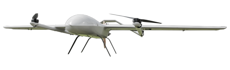 UAV ปีกคงที่แบบยกแนวตั้งขับเคลื่อนด้วยน้ำมัน 50 กก. (วีทีโอแอล)