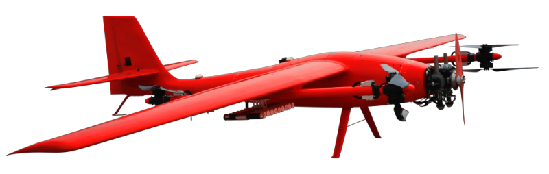 180kg Oil Powered Vertical Lift Fixed Wing (VTOL) UAV
