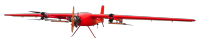 180kg Oil Powered Vertical Lift Fixed Wing (VTOL) UAV