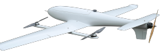 25-килограммовый электрический дрон с вертикальным подъемом и неподвижным крылом (СВВП)
