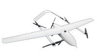20kg Electric Vertical Lift Fixed Wing (VTOL) Drone