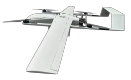 UAV de ala fija de elevación vertical (VTOL) accionado por aceite de 120 kg