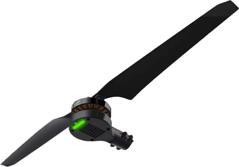Traje de energia integrado eficiente para drone multirotor