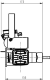 Бензиновый двигатель с электрическим запуском для БПЛА ЭФИ объемом 70 куб.см