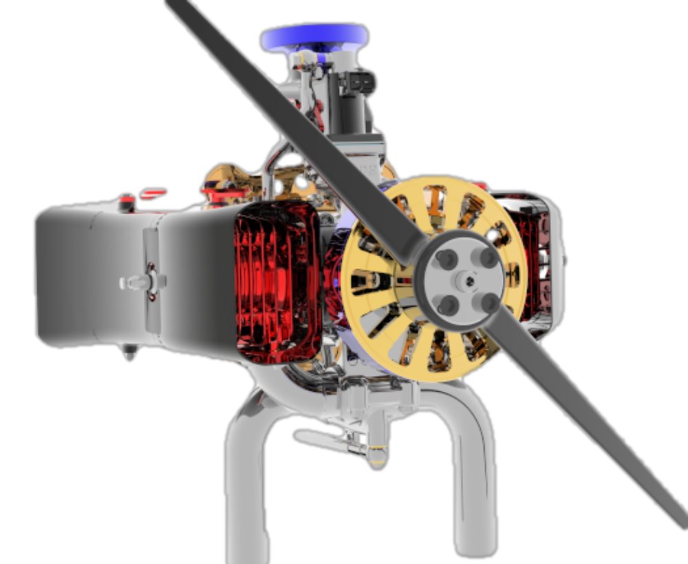 UAV aviation kerosene engine