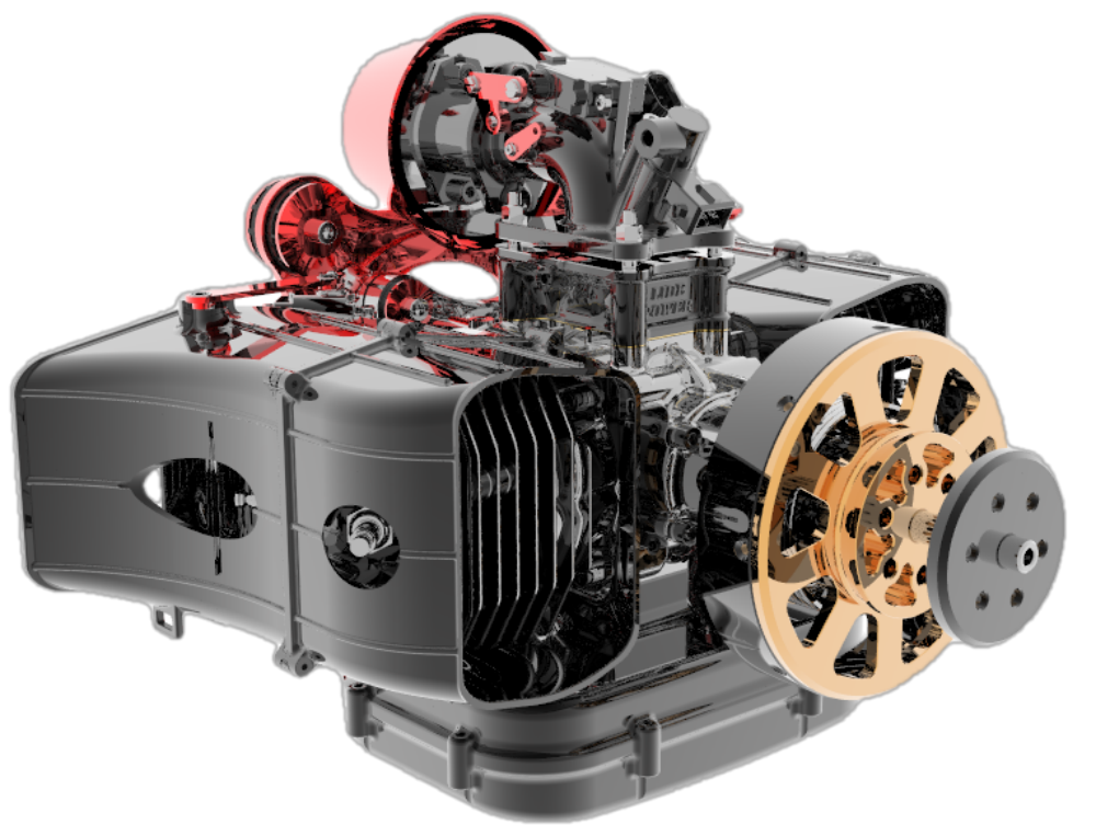 Supply UAV EFI Electric Start Heavy Oil Engine 170ccm Wholesale Factory