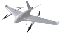 Drone de asa fixa (VTOL) de elevação vertical elétrica de 15kg