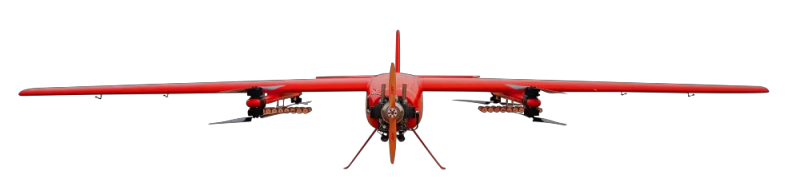 What are the main types of drones classified by airfoil?