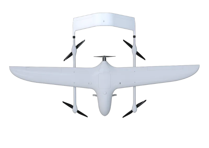 fixed wing vertical takeoff drone