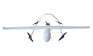 Oil-electric hybrid compound wing UAV