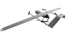 UAV à ailes composées hybride huile-électrique