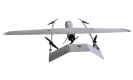 UAV de ala compuesta híbrida de aceite y electricidad