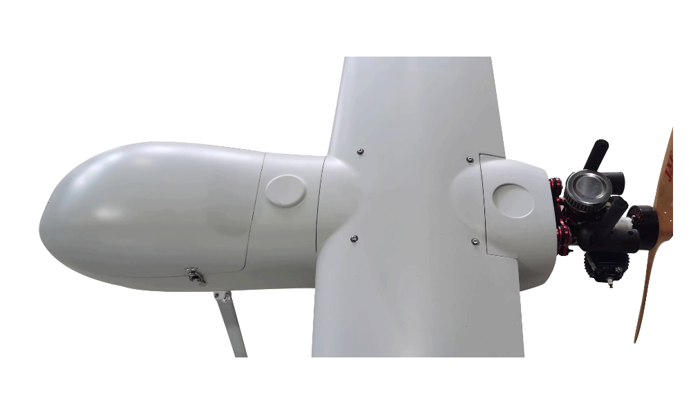 Vertical take-off and landing oil-electric hybrid UAV