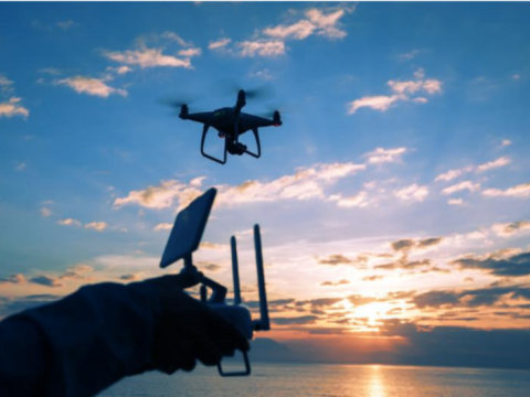 Surveying and mapping drones accurately obtain geographic information
