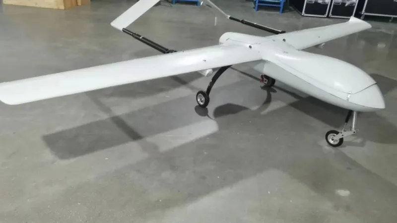 Oil powered hybrid drone