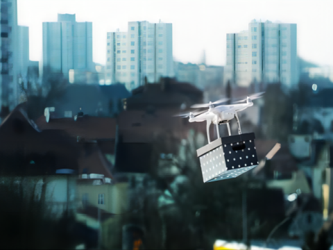 La prospettiva di Drone God, che domina il mondo