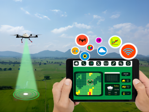 Meteo che raccoglie i lanci di droni in autunno