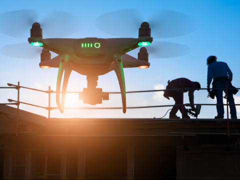 Pilot drone surveying and mapping