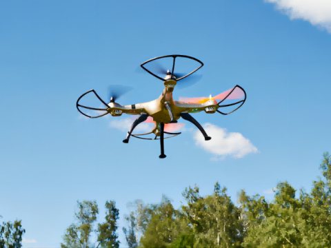 Oil-powered drone breaks through 50kg load capacity