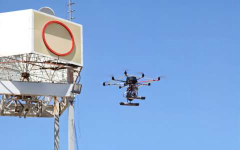 Aplicación de drones de inspección eléctrica.