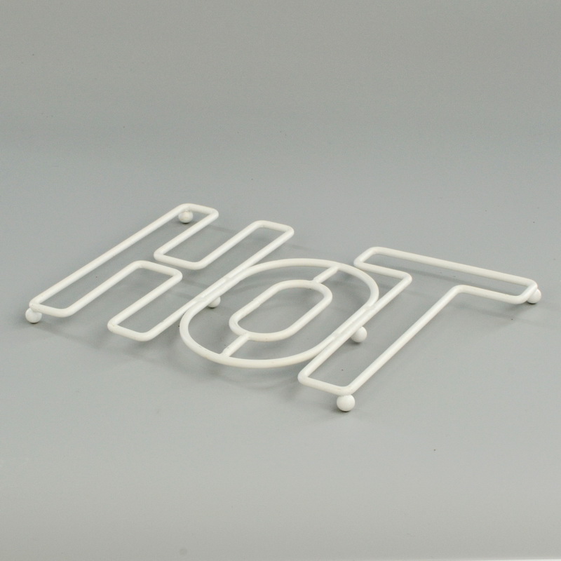 Salvamanteles decorativos de metal para cocina para platos calientes