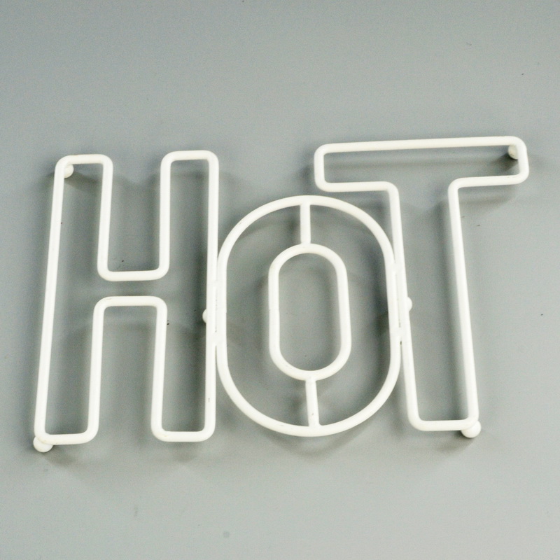 Salvamanteles decorativos de metal para cocina para platos calientes