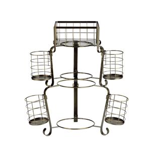 Penyelenggara Prasmanan Meja 3 Tingkat yang Dapat Dilepas