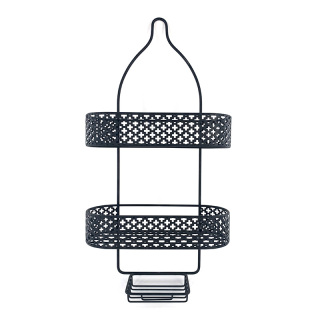 Shower Hanging Basket Caddy With Soap Rack