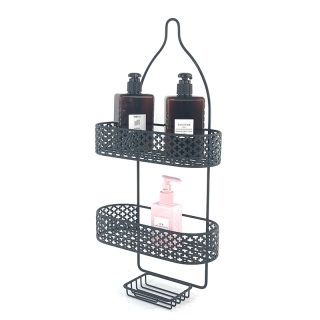 Keranjang Gantung Shower Caddy Dengan Rak Sabun