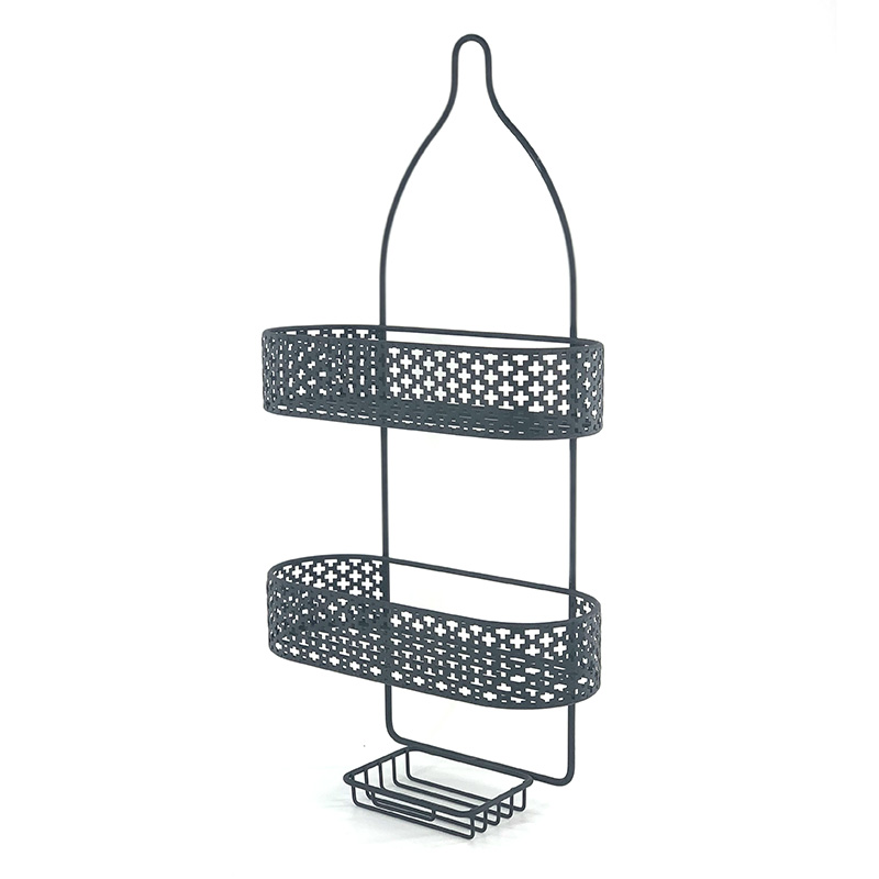 Cesta colgante para ducha con jabonera