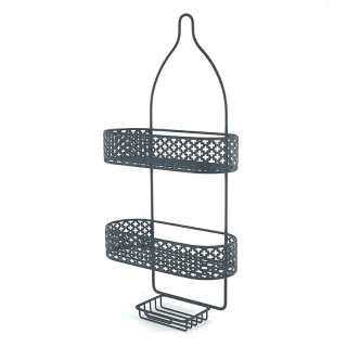 Keranjang Gantung Shower Caddy Dengan Rak Sabun