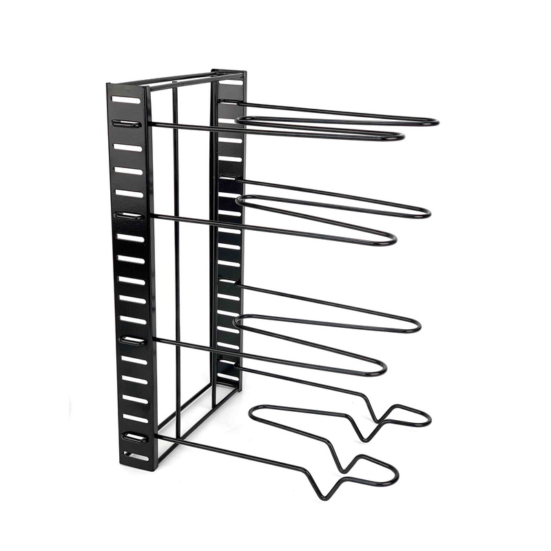 Adjustable Pots And Pans Organizer Rack