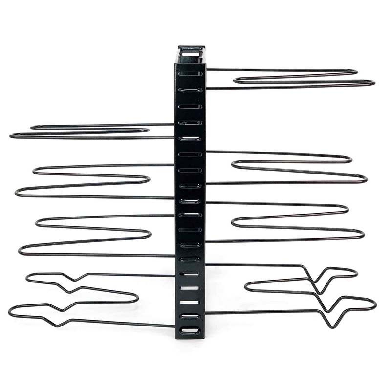 Adjustable Pots And Pans Organizer Rack