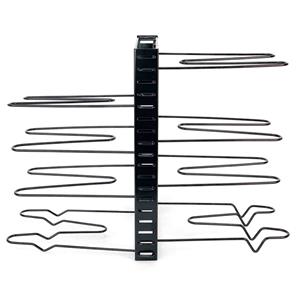 Verstellbarer Organizer für T?pfe und Pfannen