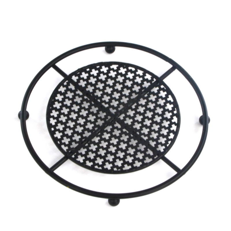 Salvamanteles de malla redondos grandes para ollas calientes