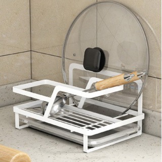 Metall-Stahl-Topfdeckelhalter für Utensilien