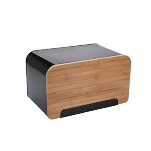 Bamboo Front-Opening Bread Box