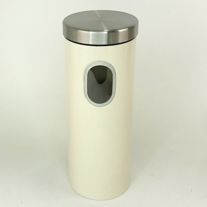 Metal Kitchen Jars With See Through Window