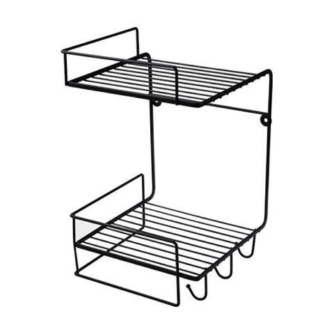 Gancho para carrito de ducha montado en la pared