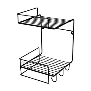 Gancho para carrito de ducha montado en la pared