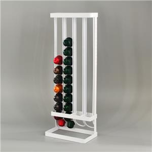 Organizador de cápsulas de café Nescafé de alambre negro