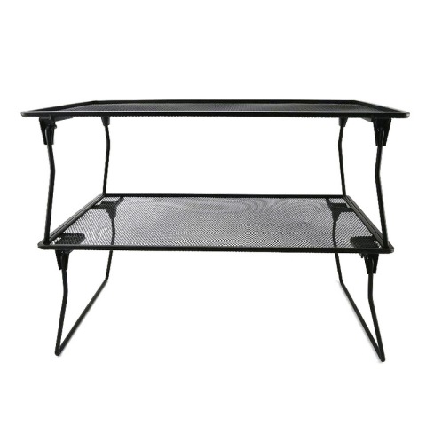 Estante de almacenamiento apilable de metal