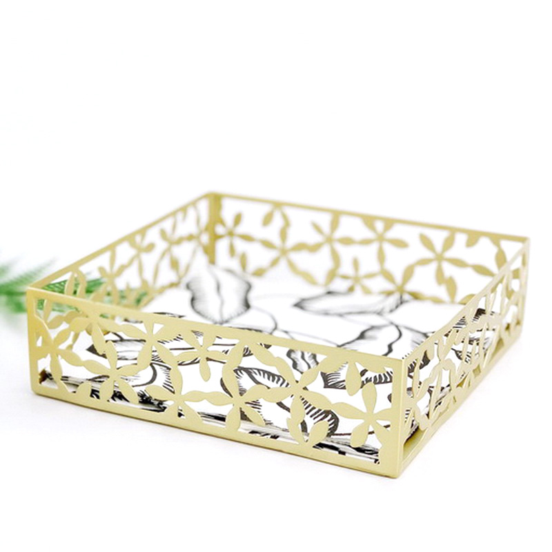 Vintage Lady Leaf Picnic Napkin Holder