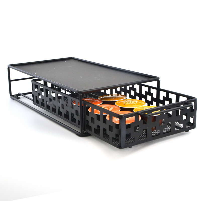 Black Dolce Gusto Stand And Drawer