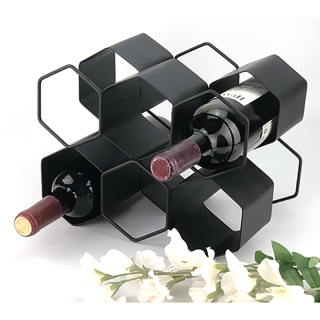 Soporte de vino de champán de hierro forjado personalizado