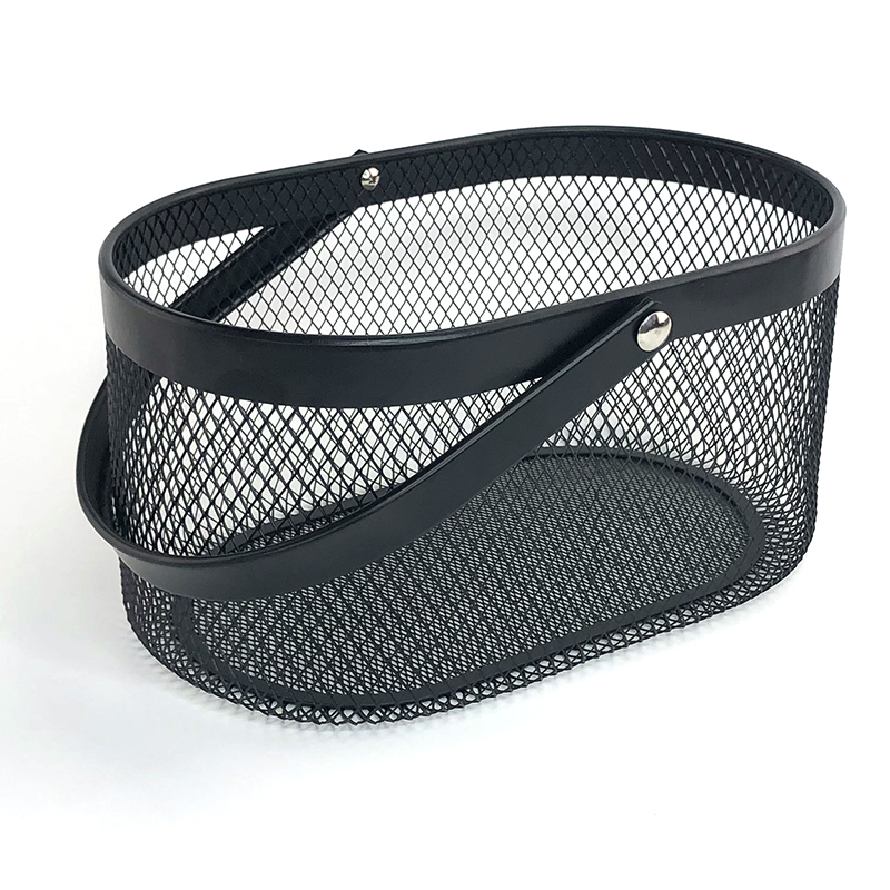 Keranjang Penyimpanan Mainan Jaring Luar Ruangan dengan Pegangan